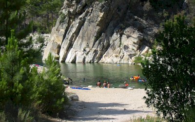 Accès à la rivière